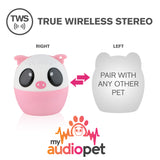 My Audio Pet Party Pig Wireless Bluetooth Speaker with True Wireless Stereo Pair with any other MyAudioPet
