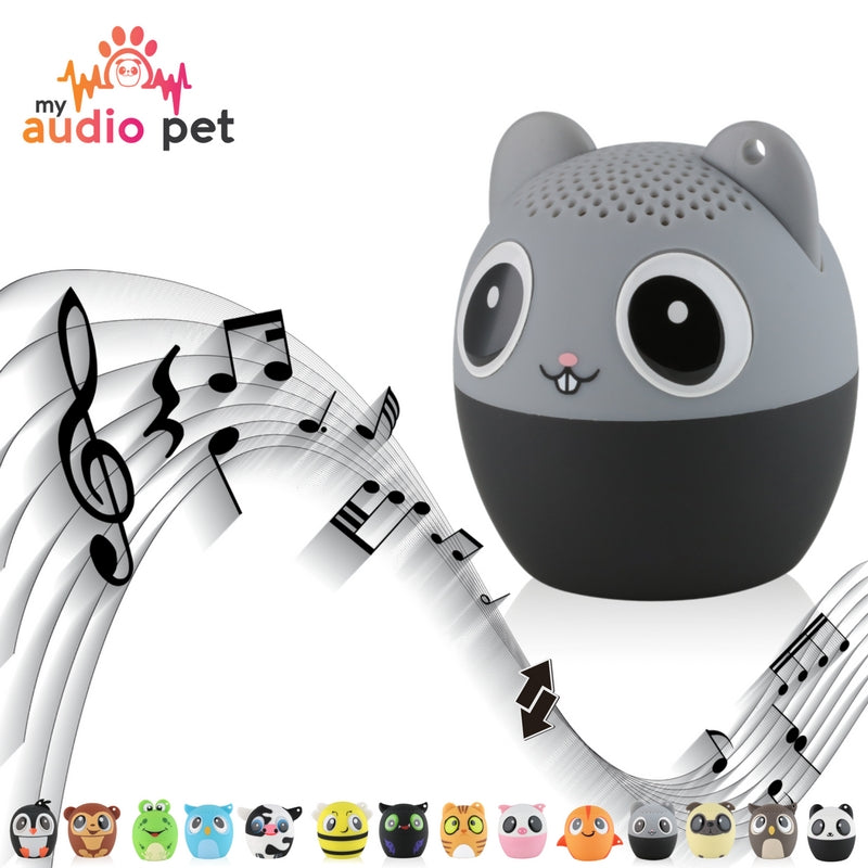 My Audio Pet MegaMouse Wireless Bluetooth Speaker with True Wireless Stereo Mouse, Hamster, Guinea Pig, Gerbil, Rat, Rodent, Shrew, Murid, Dormouse, Degu, Gundi, Muskrat - play music and dance
