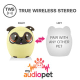 My Audio Pet Power Pup Wireless Bluetooth Speaker with True Wireless Stereo Pair with any other MyAudioPet