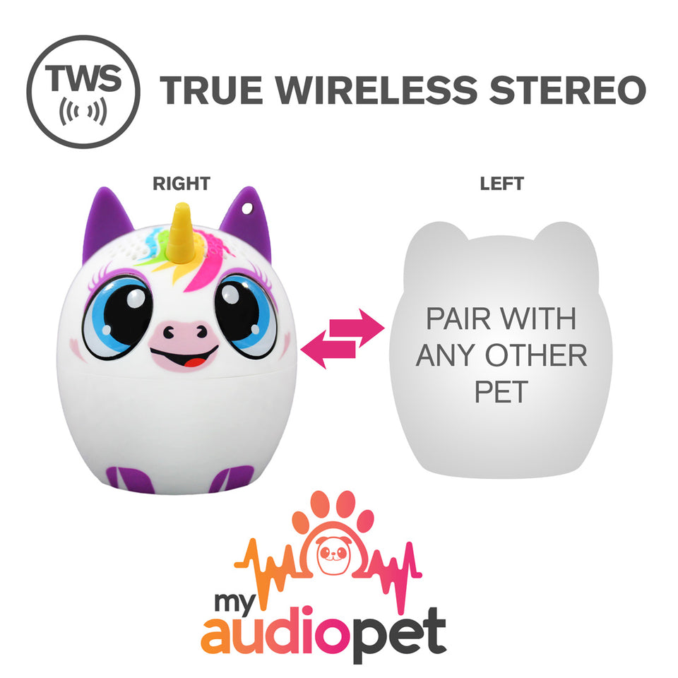 My Audio Pet UniChord Wireless Bluetooth Speaker with True Wireless Stereo Pair with any other MyAudioPet
