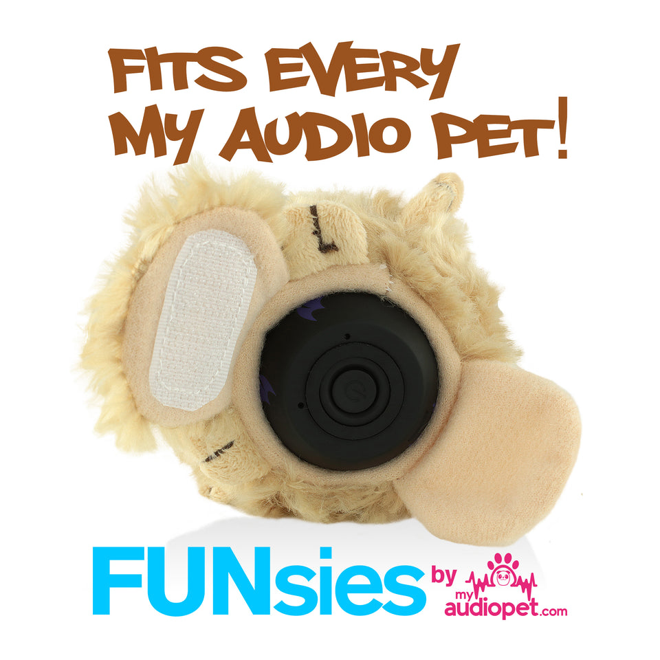 My Audio Pet Wireless Bluetooth Speaker Cover. Disguise My Audio Pet as a Bear! Fits every My Audio Pet!