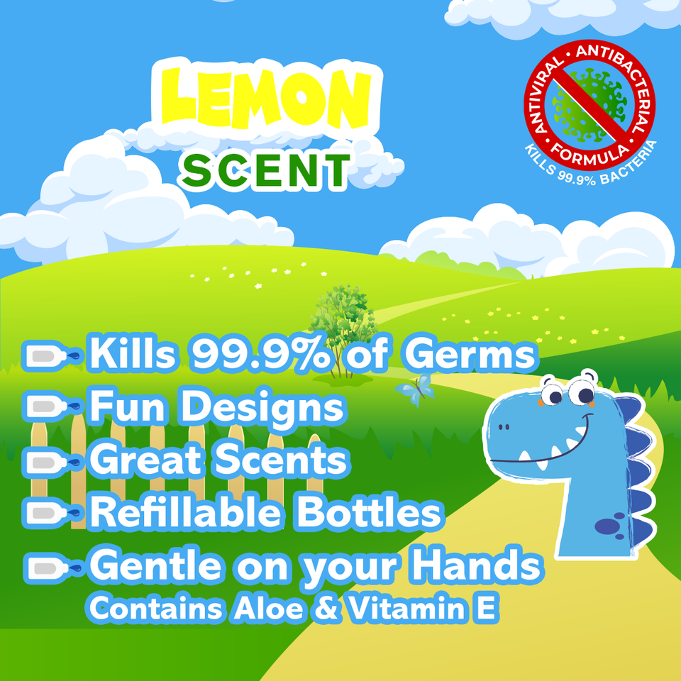 Dino away the Dirt (Lemon Scent)