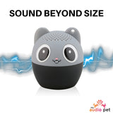 My Audio Pet MegaMouse Wireless Bluetooth Speaker with True Wireless Stereo Mouse, Hamster, Guinea Pig, Gerbil, Rat, Rodent, Shrew, Murid, Dormouse, Degu, Gundi, Muskrat - not much bigger than a golf ball - gigantic sound