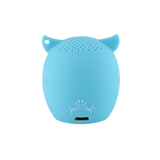 My Audio Pet OWLcapella Wireless Bluetooth Speaker with True Wireless Stereo Blue Owl showing the authentic brand mark on the rear