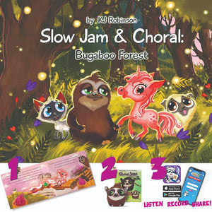 the bugaboo book My Audio Stories: The Forest of Bugaboo with Slow Jam Kit