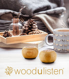 woodulisten wood wireless speakers, in stereo and great for chilling with a hot coffee or cocoa on a cool winter's day